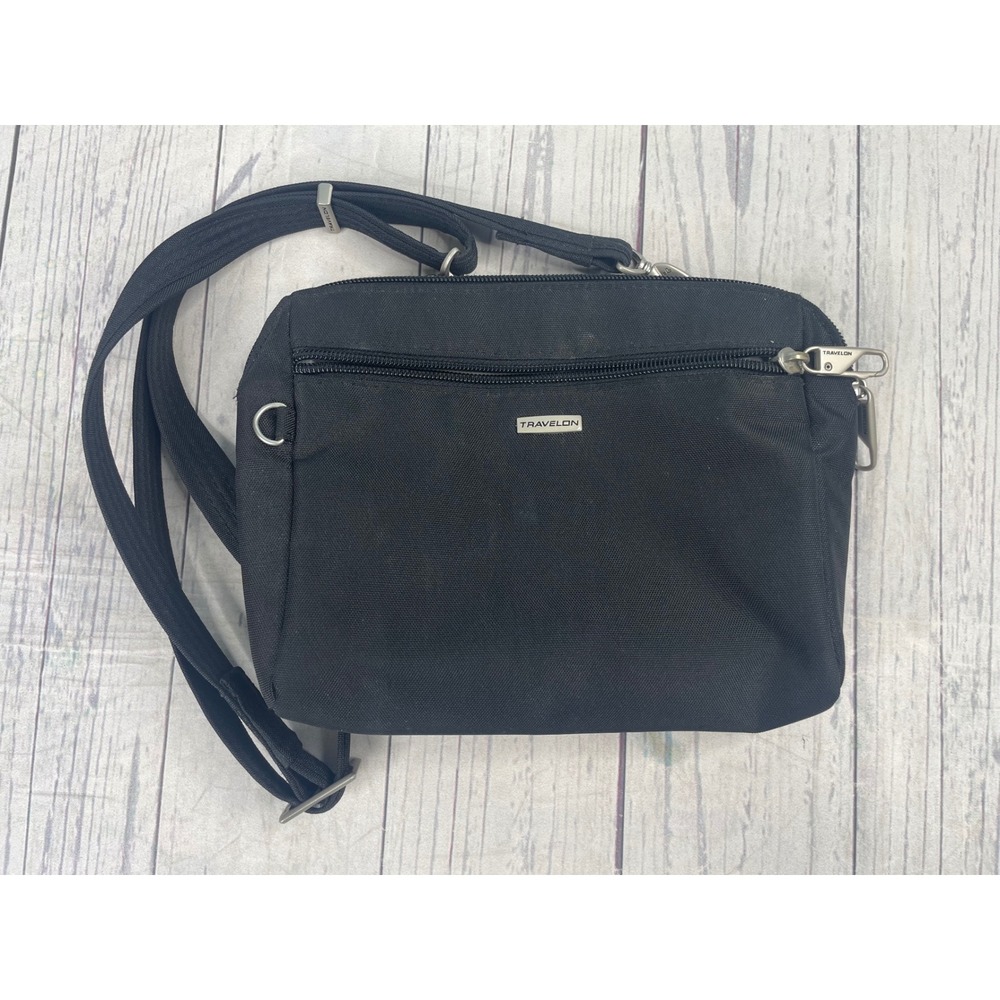 Travelon Black Crossbody Bag